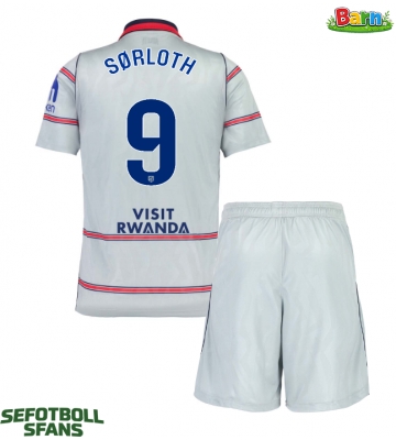 Atletico Madrid Alexander Sorloth #9 Tredjeställ Barn 2026-27 Kortärmad (+ Korta byxor)